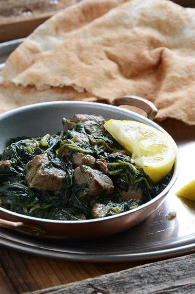 Molokhia with Meat