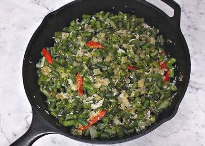French Bean Foogath