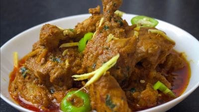 Restaurant-Style Adrak (Ginger) Curry