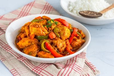 Restaurant-Style Chicken Jalfrezi